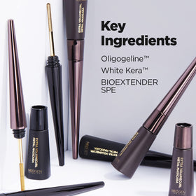Neogen Dermalogy in a makeup bag lifestyle shot showing everyday convenience
