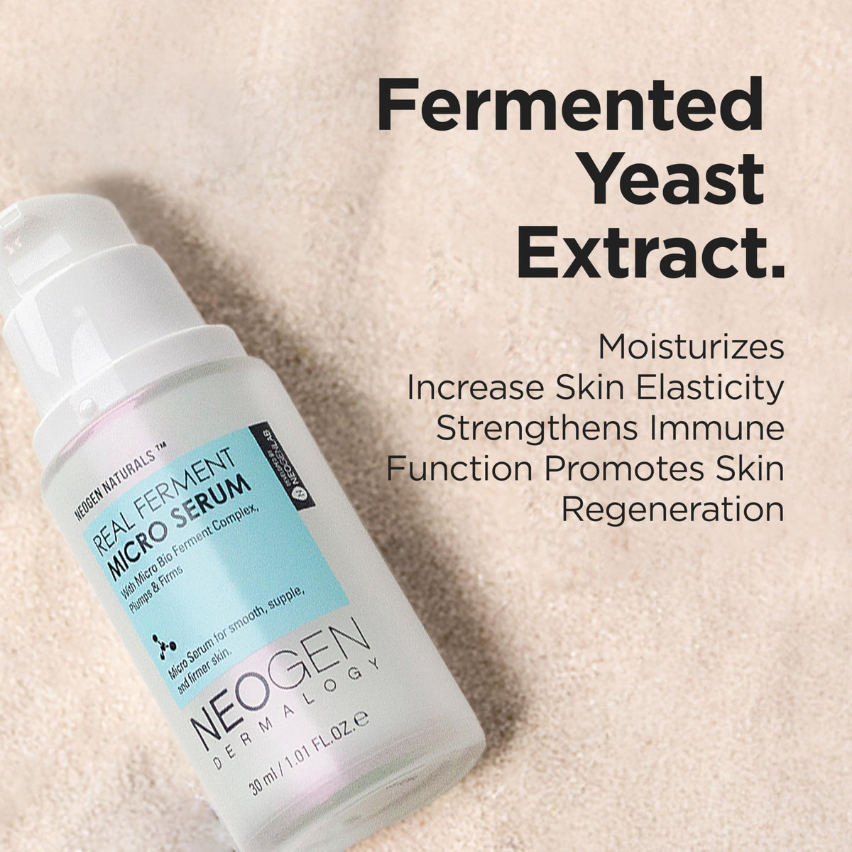 NEOGEN DERMALOGY serum applied during morning routine for layering benefit