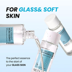 NEOGEN DERMALOGY close-up of watery texture highlighting fast absorption benefit