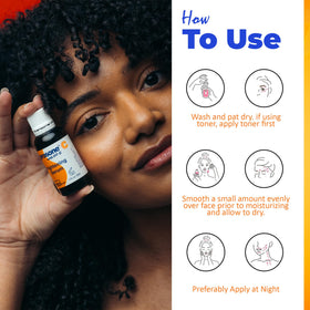Neoprosone size comparison next to common items showing 1 fl oz scale