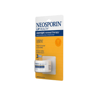 Neosporin tube on bedside table signaling nightly routine convenience