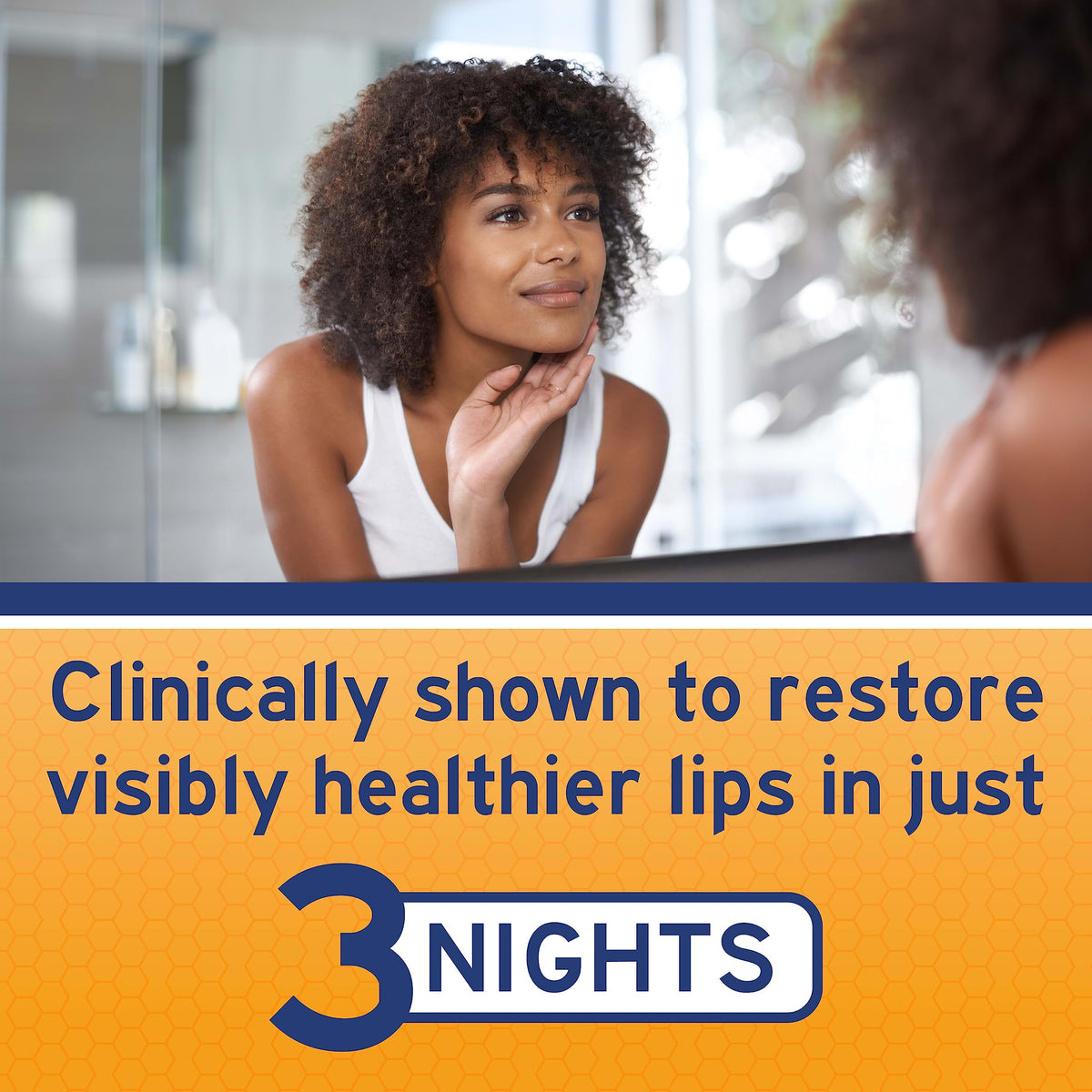 Neosporin open tub showcasing creamy balm texture for deep overnight hydration