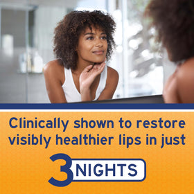 Neosporin open tub showcasing creamy balm texture for deep overnight hydration