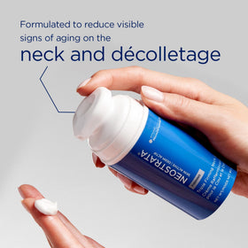 NEOSTRATA 80 g next to ruler showing product size and value