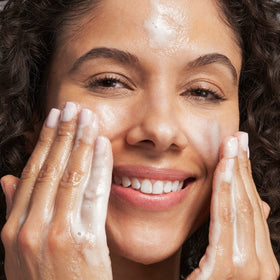 NEOSTRATA label ingredients view highlighting AHA and PHA blend benefits