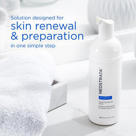 NEOSTRATA packaging and box contents showing included bottle and design benefit