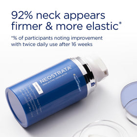 NEOSTRATA jar open with cream visible highlighting easy dispensing benefit