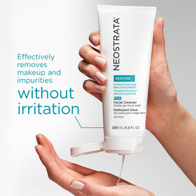 NEOSTRATA gel in hand demonstrating easy application benefit