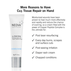 NEOVA Cu3 in clinical lifestyle setting conveying professional post-procedure use