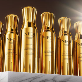 neqi styling in use during blow-dry for sleek, frizz-reduced results