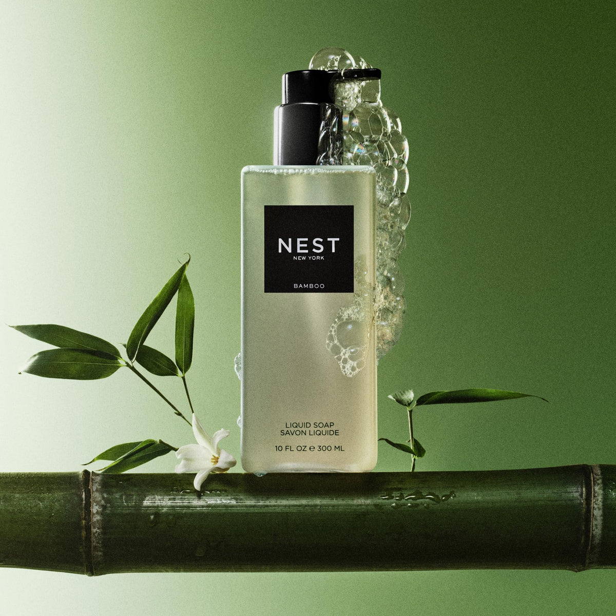 NEST New York close-up texture of lather highlighting gentle nourishing feel