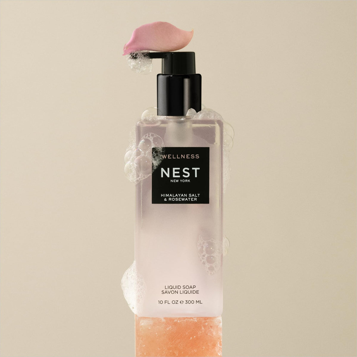 NEST New York soap foam texture close-up demonstrating gentle lather