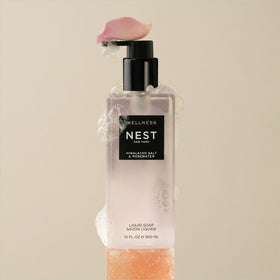 NEST New York soap foam texture close-up demonstrating gentle lather