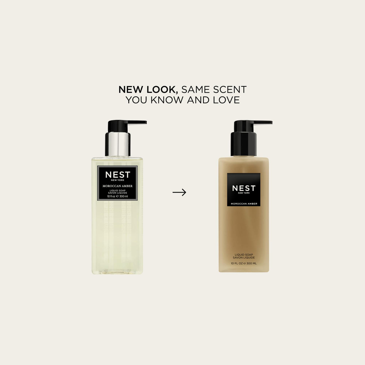 NEST New York pump dispense close-up demonstrating easy one-handed use and controlled dispensing