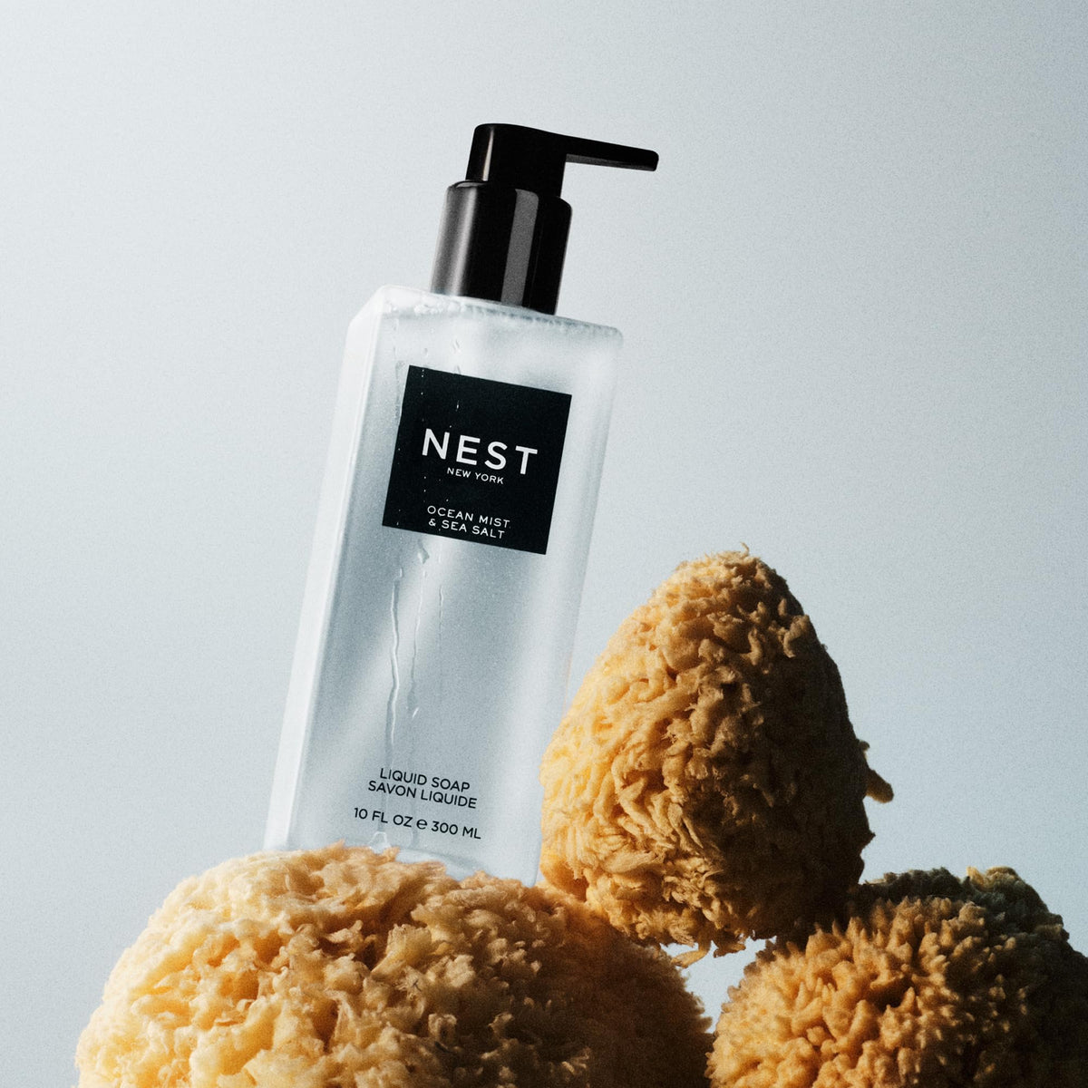 NEST New York creamy lather texture demonstrating gentle cleansing