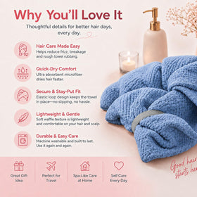 Netcken lifestyle morning routine on model for comfortable grooming