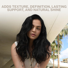 NEUMA defined curls detail illustrating texture and frizz control benefit