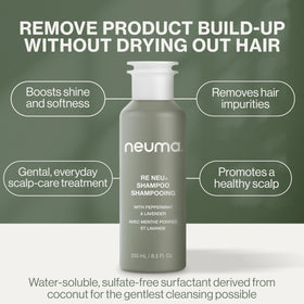 Neuma bottle made from renewable materials emphasizing eco-friendly packaging