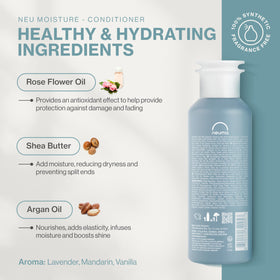 Neuma close-up texture of conditioner cream illustrating creamy hydration