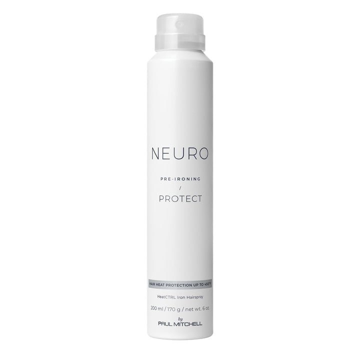 Neuro front packaging showing product benefits and size for styling convenience