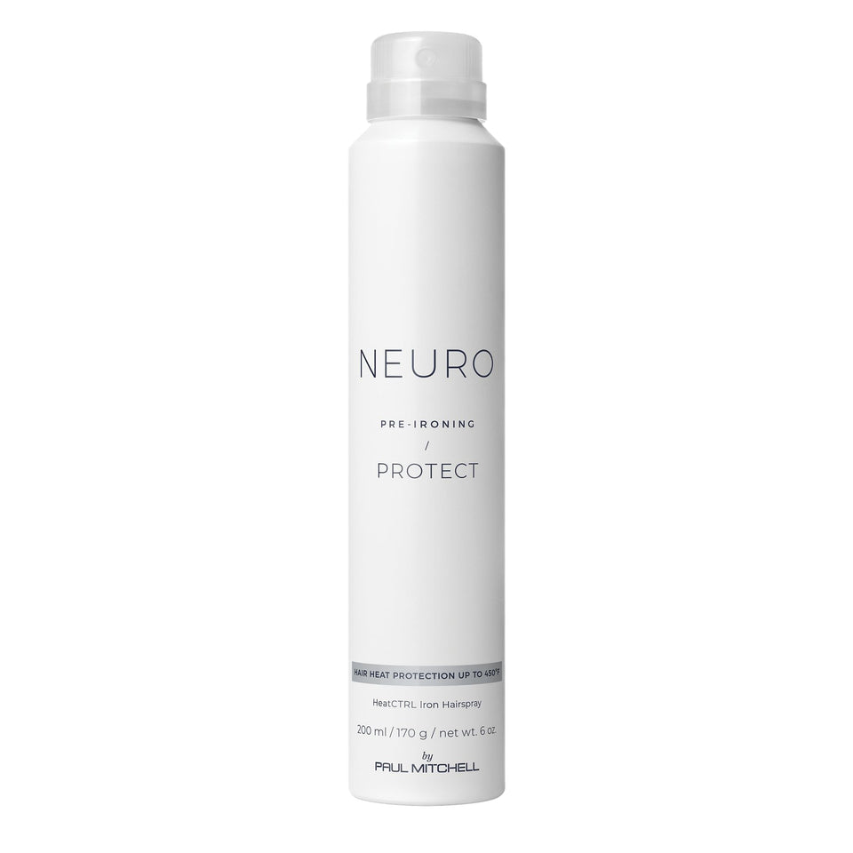 Neuro front packaging showing product benefits and size for styling convenience