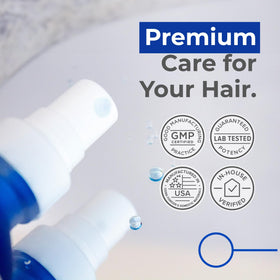 Neurogan bottle on bathroom shelf showing routine-friendly placement