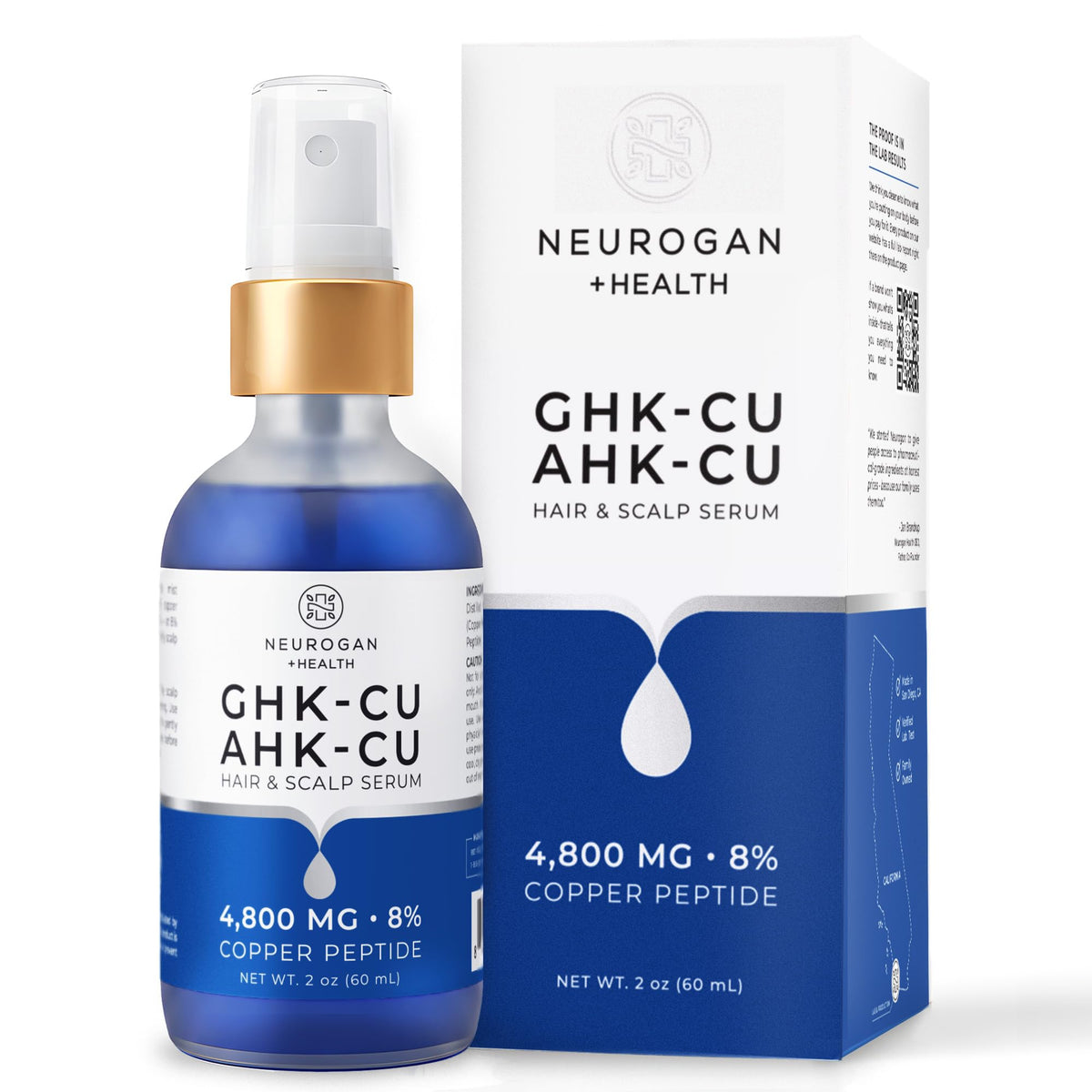 Neurogan front packaging showing clean bottle and brand benefit
