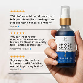 Neurogan label ingredients detail showing simple three-ingredient formula