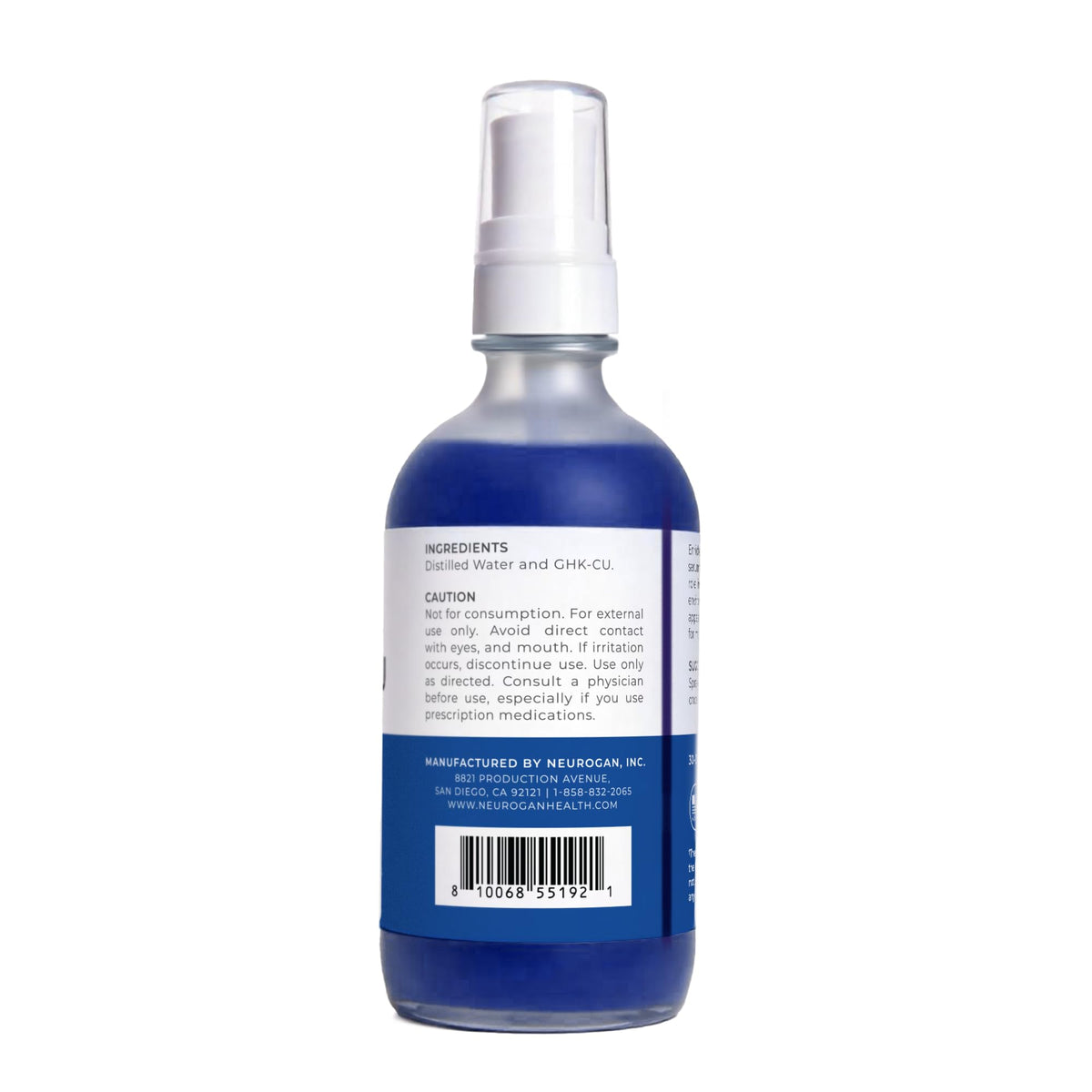 Neurogan spray nozzle close-up for precise targeted application