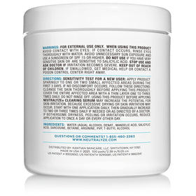Neutralyze dual-textured pad close-up highlighting smooth and textured sides