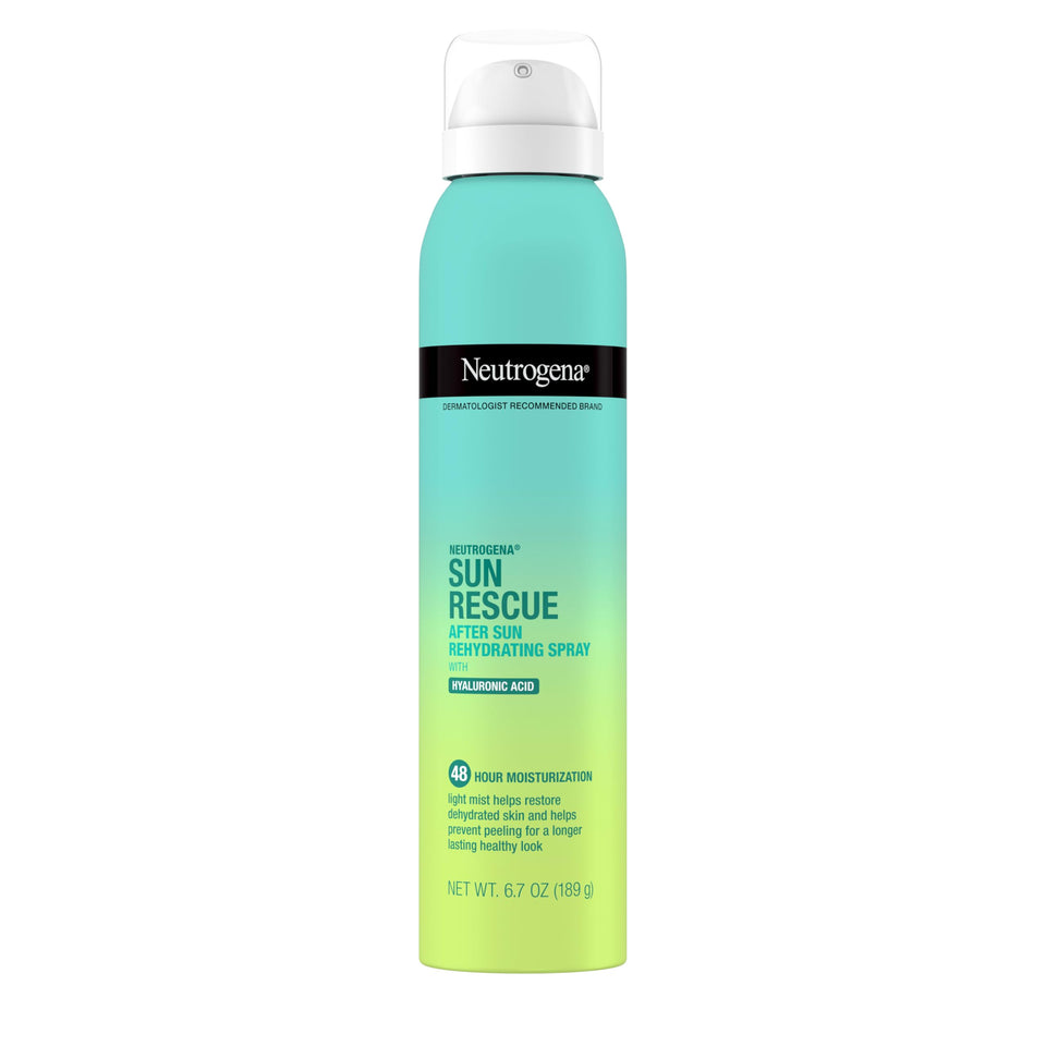 Neutrogena front packaging showing bottle and clear product benefit