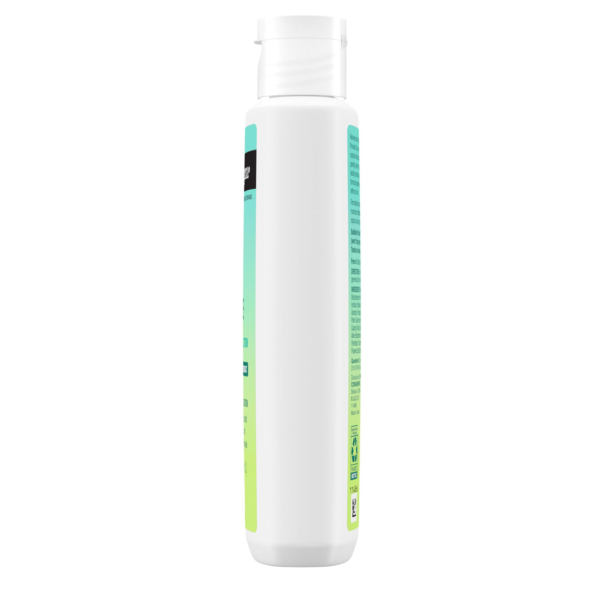 Neutrogena after-sun ingredients label highlighting aloe, mint, vitamin E