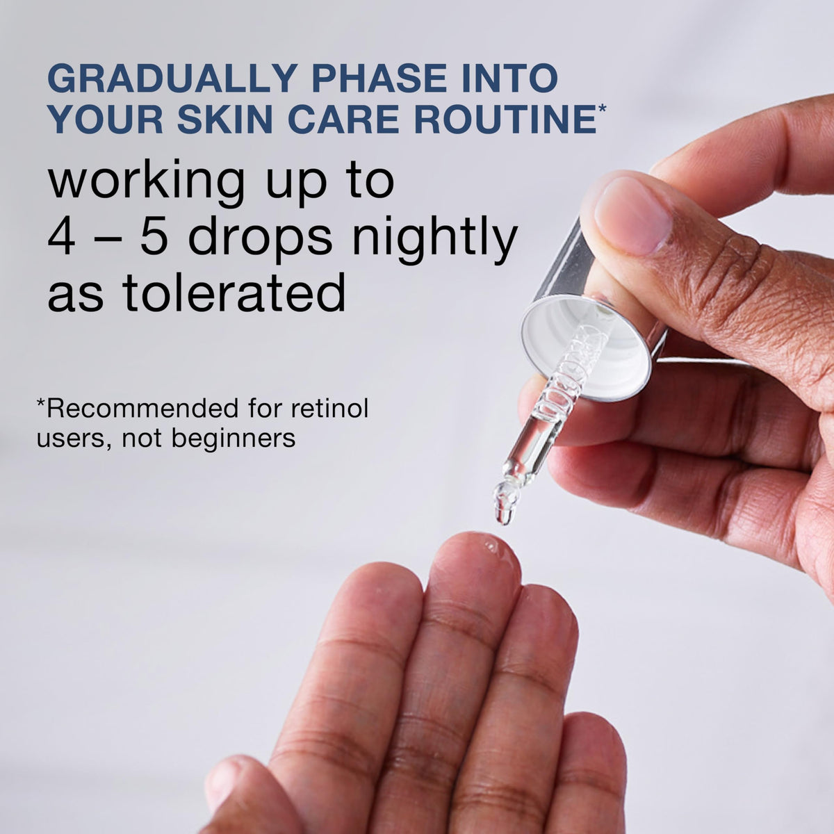 Neutrogena applied during evening routine, shows simple nightly use and skin comfort
