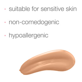 Neutrogena application with fingers blending for natural finish