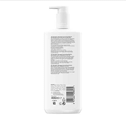 Neutrogena applying lotion on arm demonstrating immediate skin softness