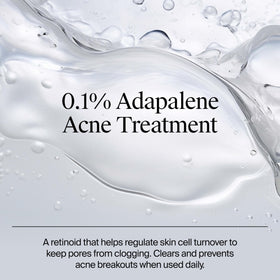 Neutrogena applying gel to cheek to show spot treatment use