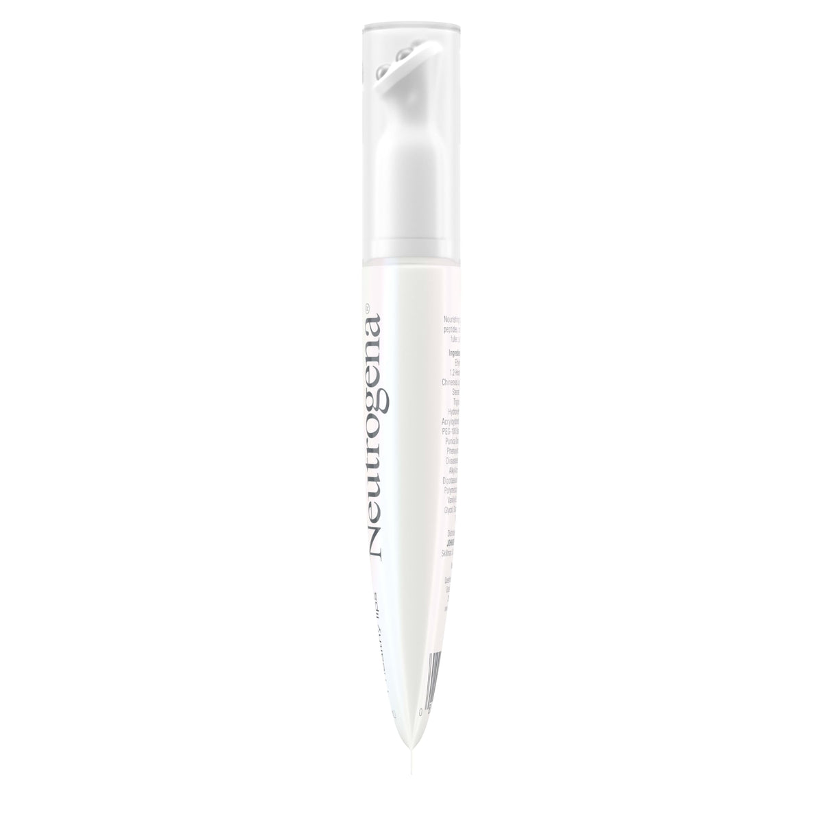 Neutrogena application demo on lips illustrating quick absorption and immediate smoothing
