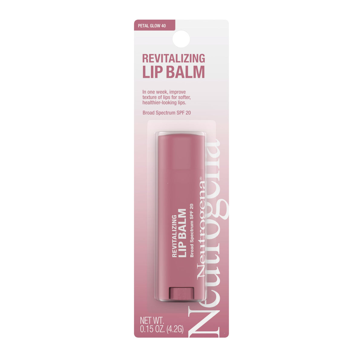 Neutrogena application on lips showing natural tinted finish