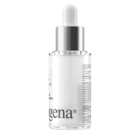 neutrogena applied to T-zone demonstrating shine control benefit