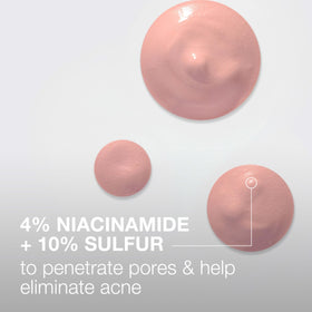 Neutrogena being applied with cotton swab for precise spot treatment