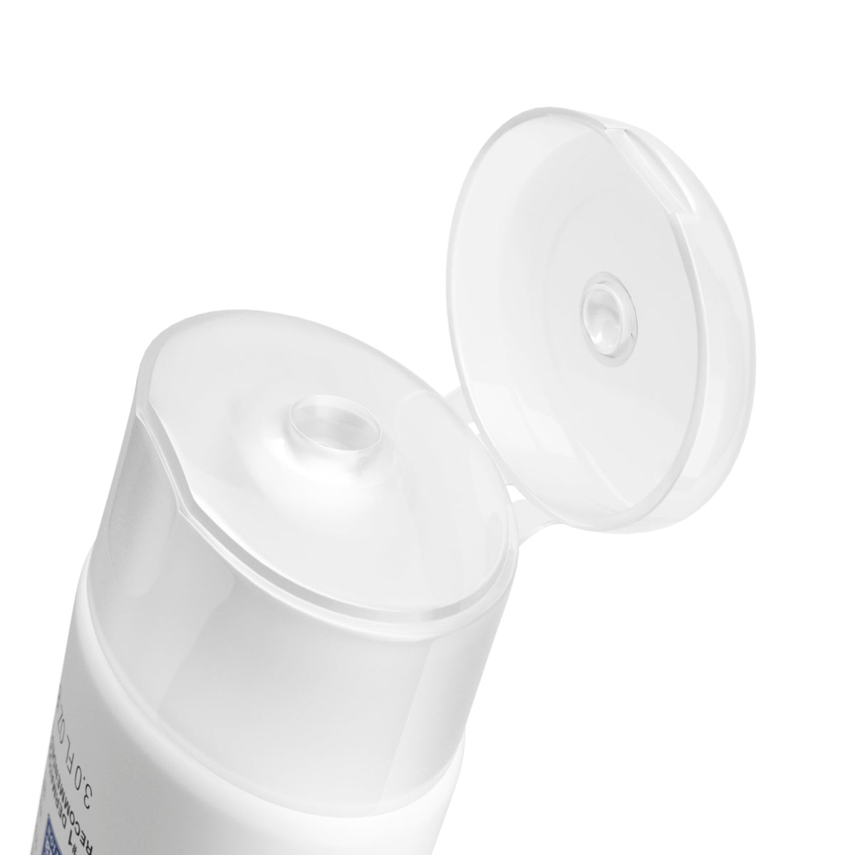 Back label of Neutrogena tube showing ingredients and water-resistant claim