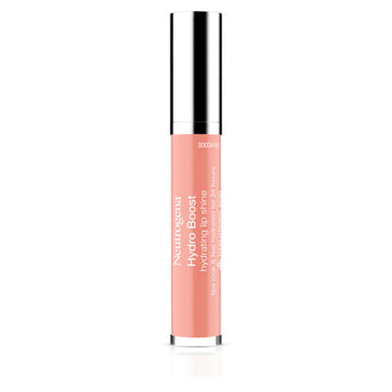 Neutrogena tube front view showing Ballet Pink shade and glossy finish benefit