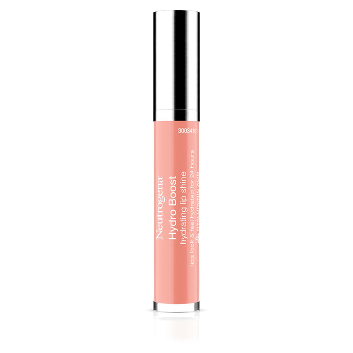 Neutrogena tube front view showing Ballet Pink shade and glossy finish benefit