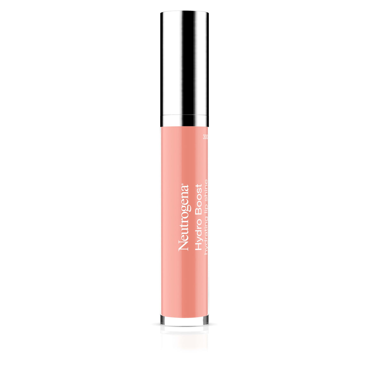 Neutrogena gloss beside coin for scale illustrating compact, travel-friendly size benefit