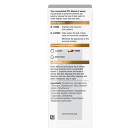 Neutrogena capsules on bathroom counter in use showing daily routine benefit