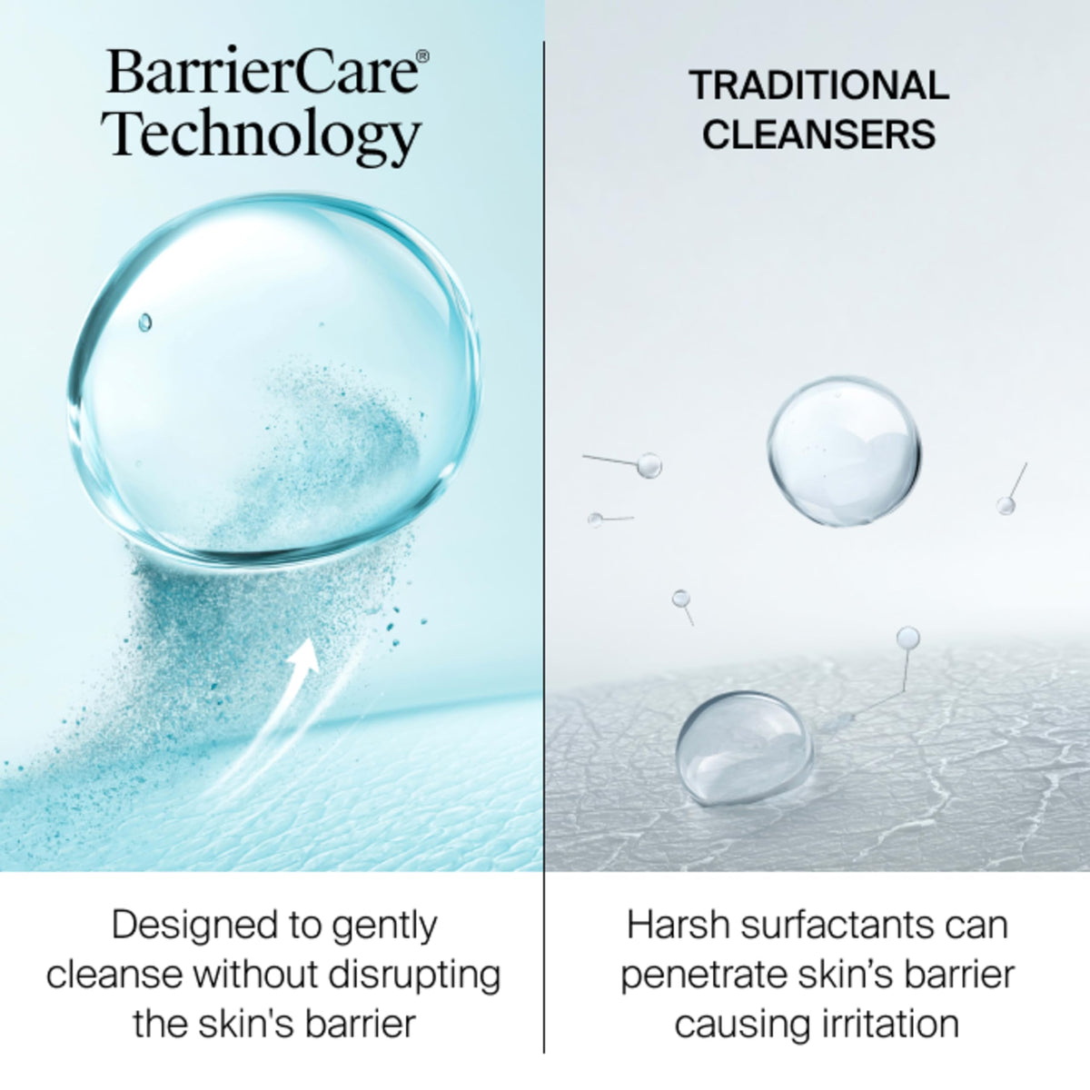 Neutrogena bottle staged on bathroom shelf with towel, conveying daily routine convenience