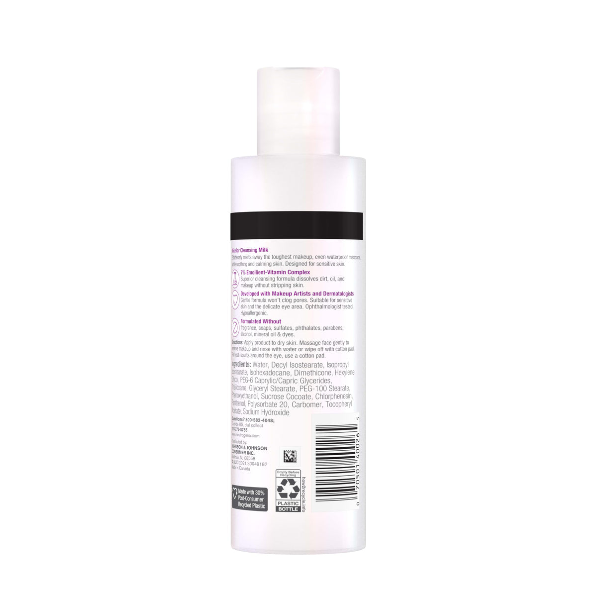 Neutrogena on bathroom shelf in lifestyle scene for nightly routine