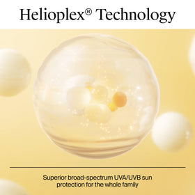 Neutrogena spread on arm showing even coverage for body and face