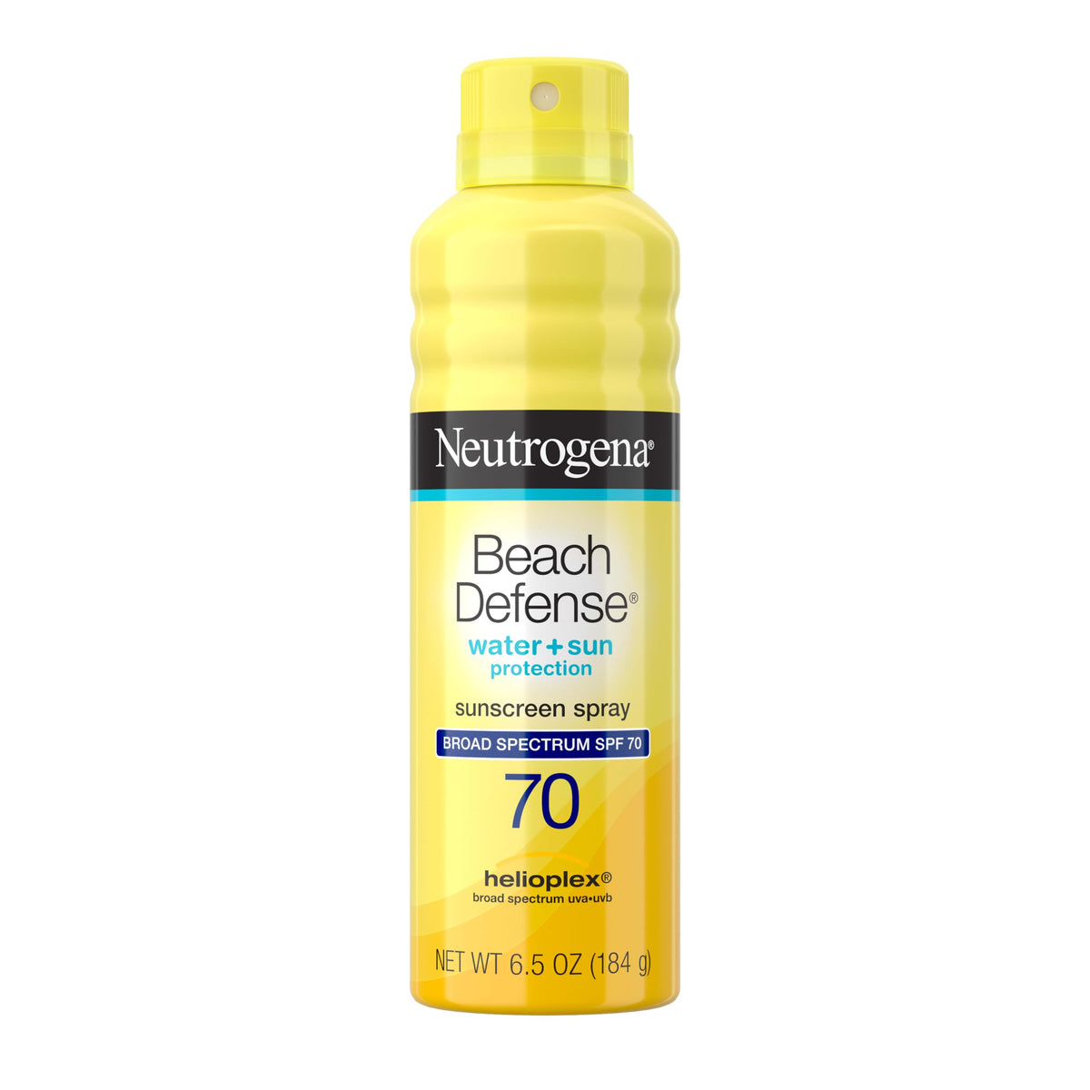 Neutrogena front packaging showing SPF 70 and benefit for strong protection