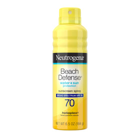 Neutrogena front packaging showing SPF 70 and benefit for strong protection